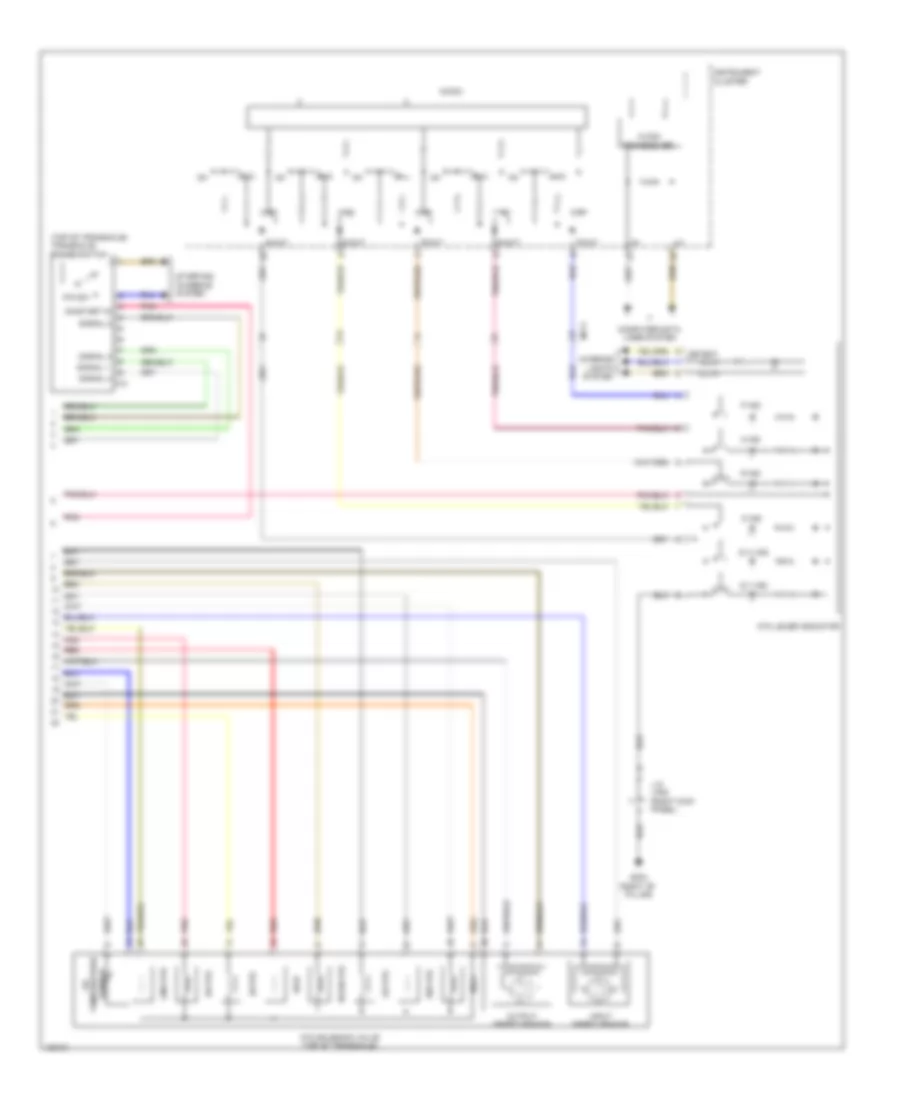 Transmission Wiring Diagram (2 of 2) for Hyundai Azera 2014