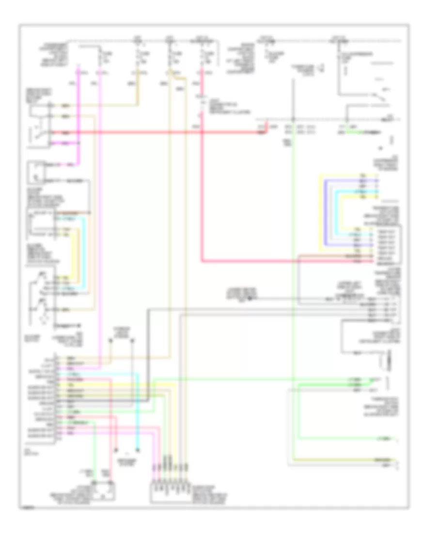Manual A C Wiring Diagram 1 of 2 for Hyundai Sonata LX 2004