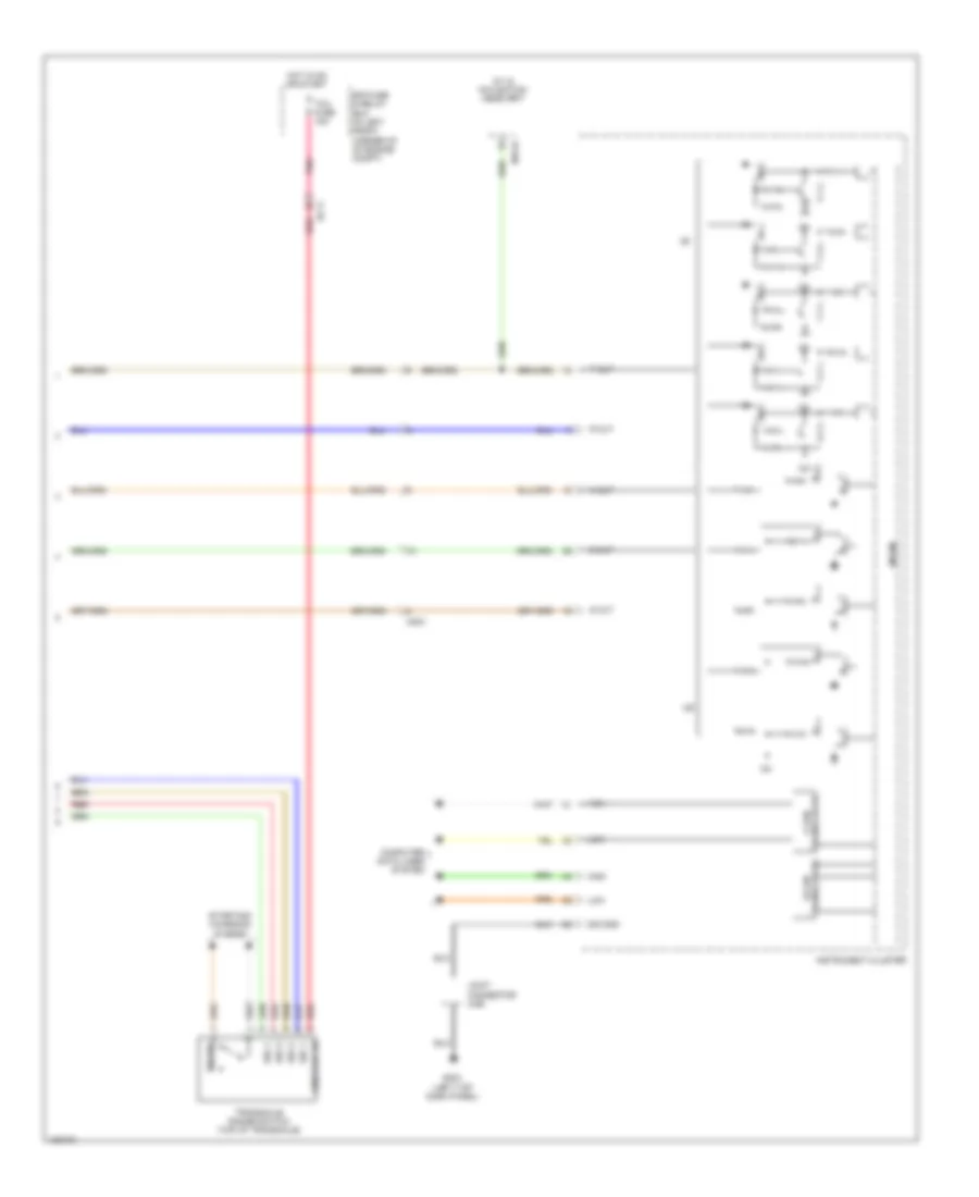 1.8L, Transmission Wiring Diagram (2 of 2) for Hyundai Elantra Limited 2014