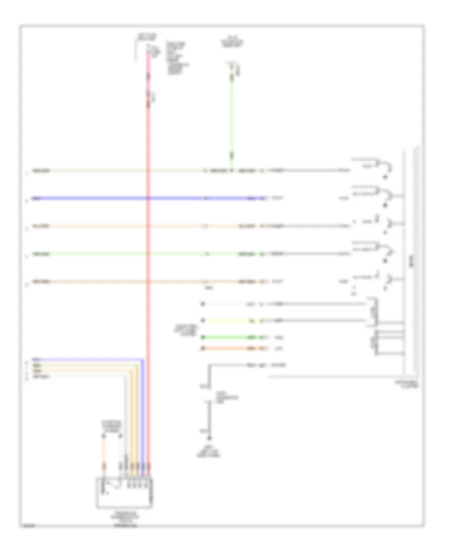 2.0L, Transmission Wiring Diagram (2 of 2) for Hyundai Elantra Limited 2014