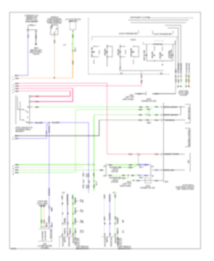 Anti-lock Brakes Wiring Diagram (2 of 2) for Hyundai Elantra Limited 2014