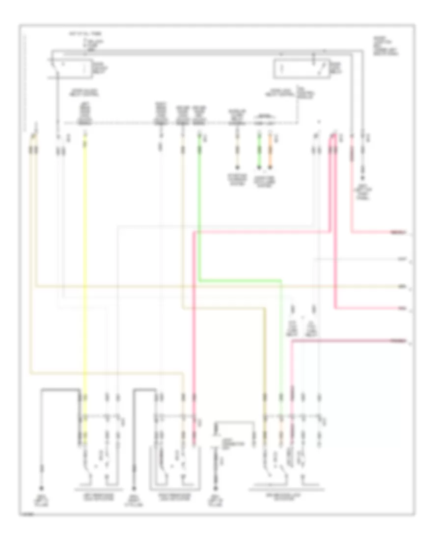 Forced Entry Wiring Diagram 1 of 2 for Hyundai Elantra Limited 2014