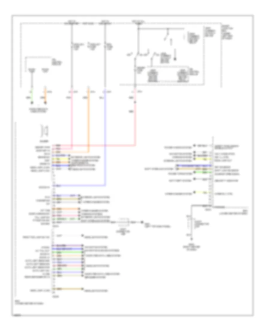 Body Control Module Wiring Diagram for Hyundai Elantra Limited 2014