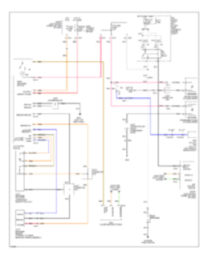 Defoggers Wiring Diagram with Auto Defogger for Hyundai Elantra Limited 2014