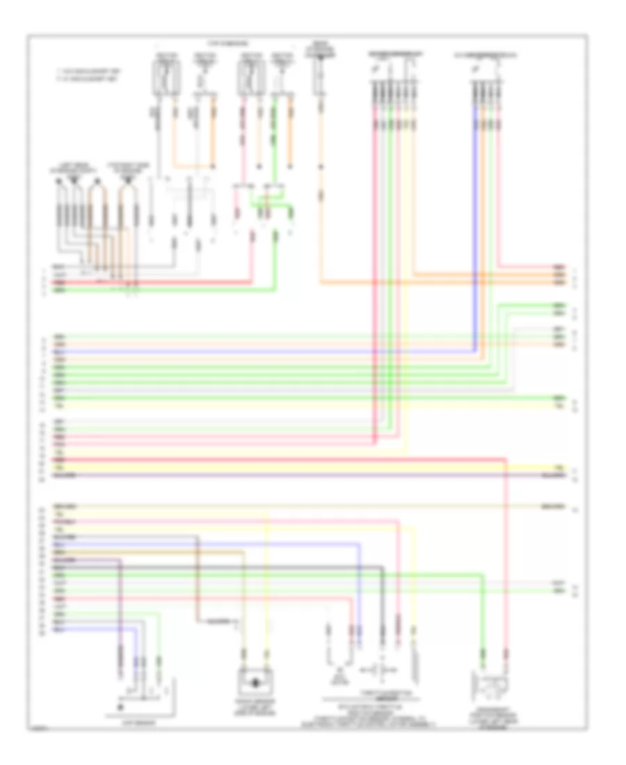 1.8L, Engine Performance Wiring Diagram, MD MT (2 of 5) for Hyundai Elantra Limited 2014