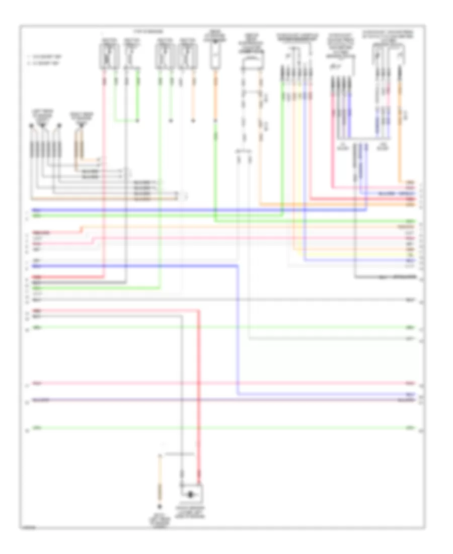2.0L, Engine Performance Wiring Diagram, MT (2 of 6) for Hyundai Elantra Limited 2014