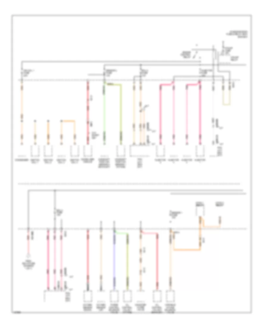Power Distribution Wiring Diagram UD 2 of 7 for Hyundai Elantra Limited 2014