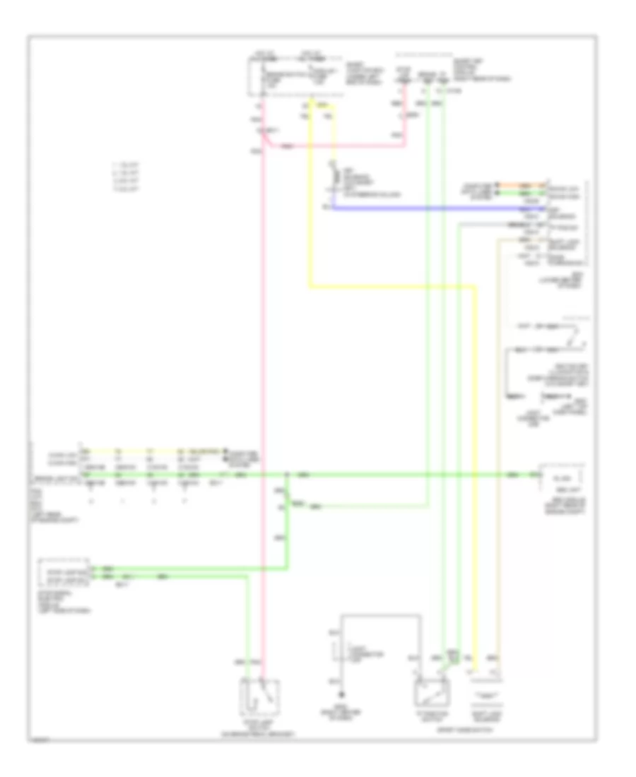 Shift Interlock Wiring Diagram for Hyundai Elantra Limited 2014