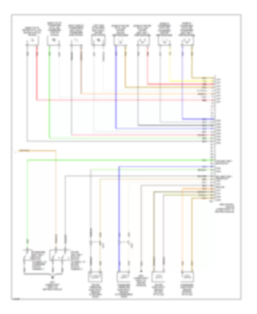 Supplemental Restraints Wiring Diagram (2 of 2) for Hyundai Elantra Limited 2014