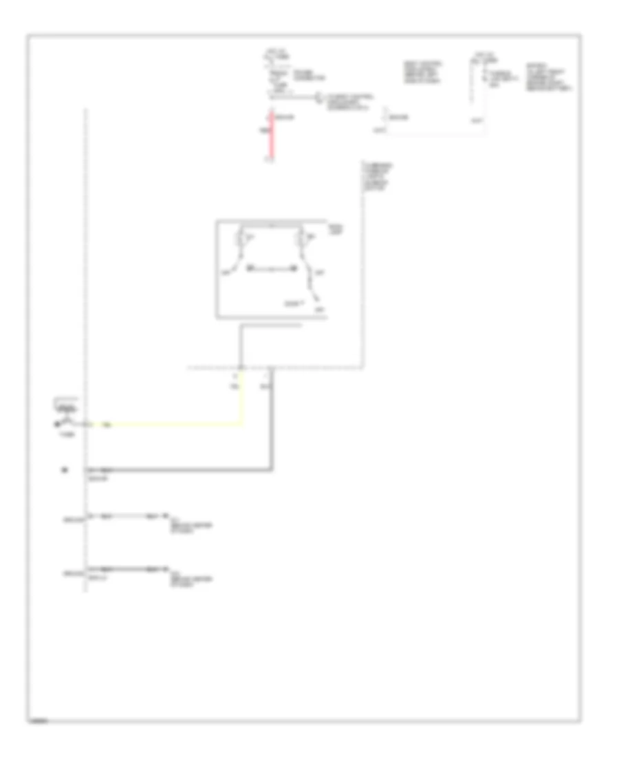 Courtesy Lamps Wiring Diagram 1 of 2 for Hyundai Tiburon GT Limited 2008