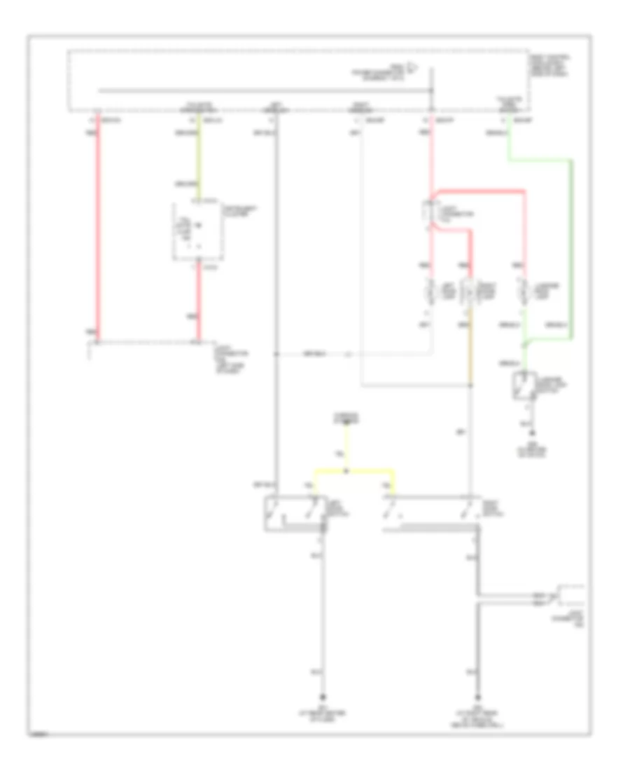 Courtesy Lamps Wiring Diagram (2 of 2) for Hyundai Tiburon GT Limited 2008