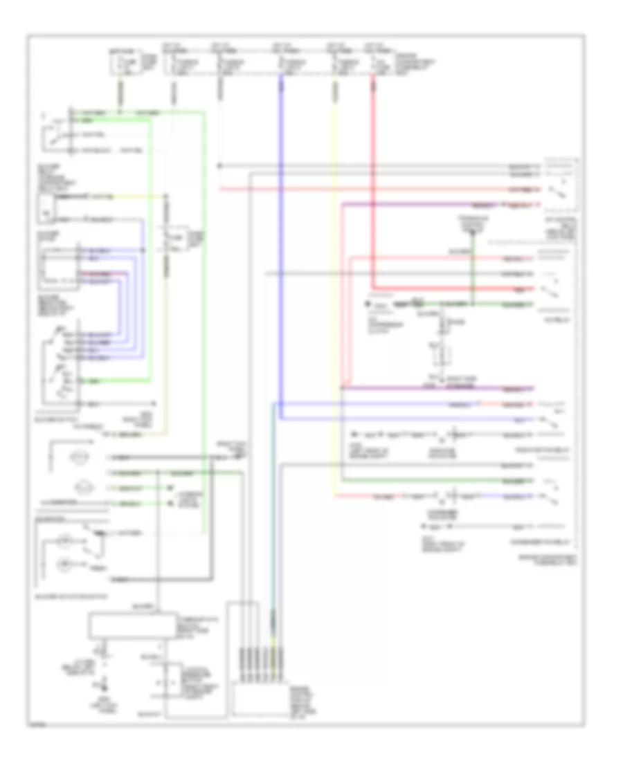 A C Wiring Diagram for Hyundai Tiburon 1997