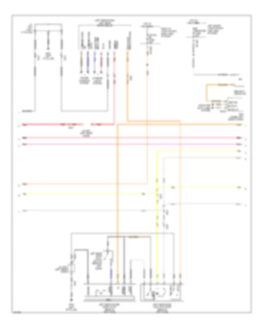 Forced Entry Wiring Diagram (3 of 4) for Hyundai Equus Signature 2014