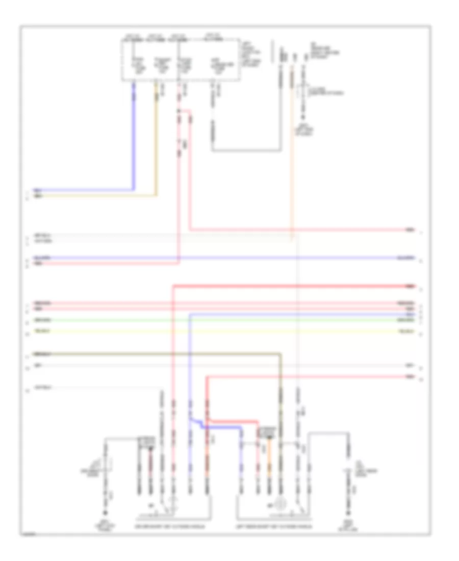 Immobilizer Wiring Diagram (2 of 4) for Hyundai Equus Signature 2014