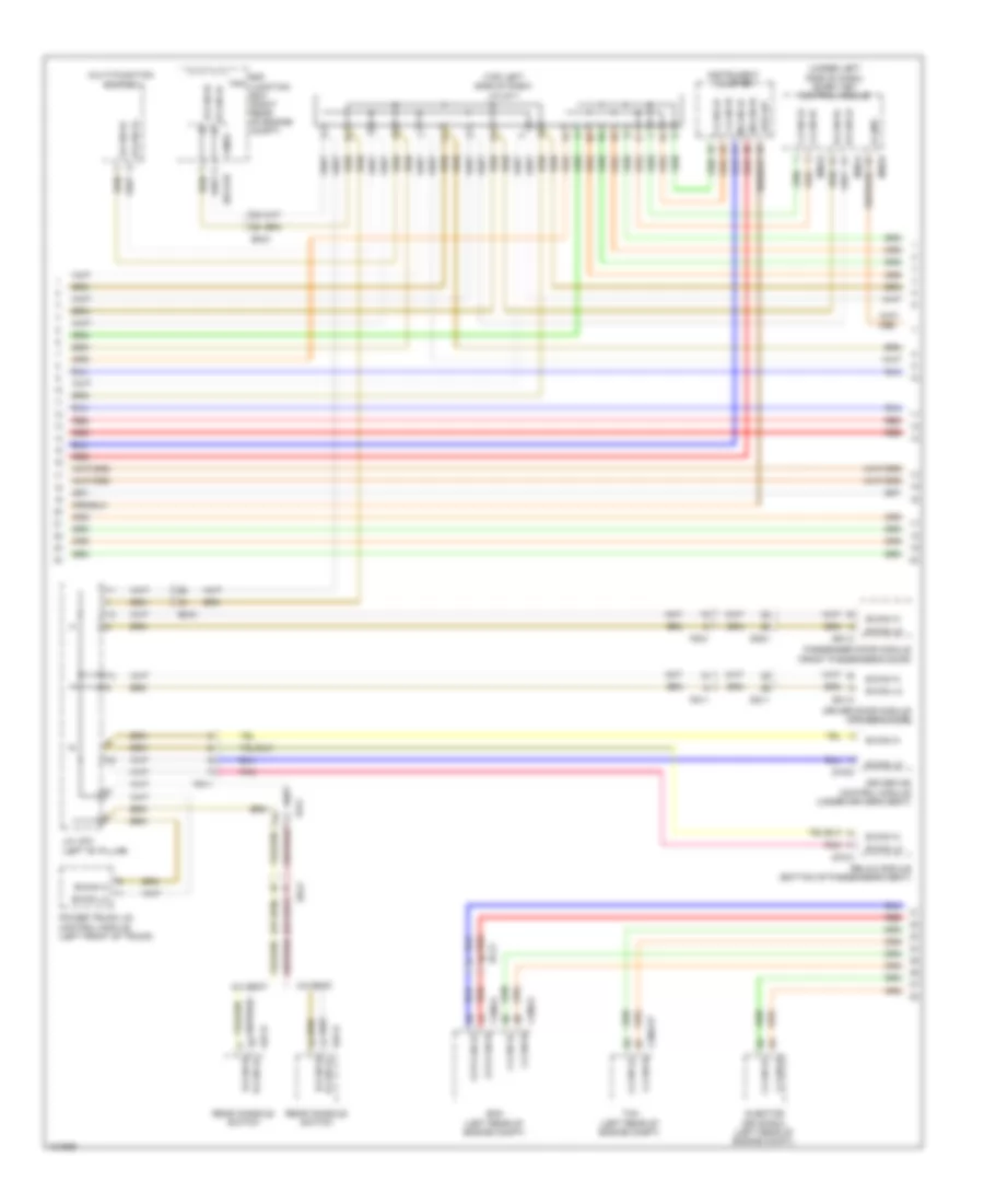 Computer Data Lines Wiring Diagram (2 of 4) for Hyundai Equus Signature 2014