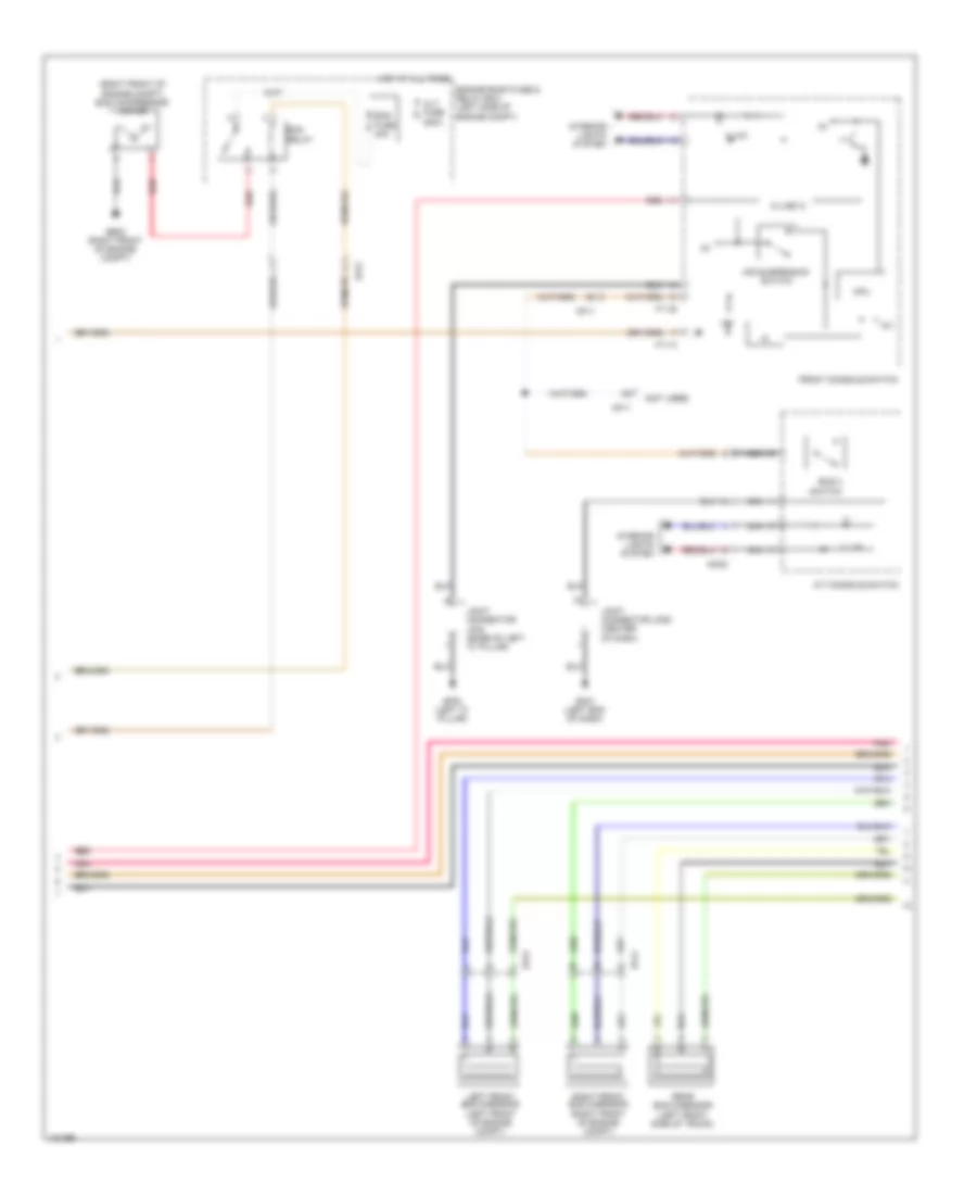 Electronic Suspension Wiring Diagram (2 of 3) for Hyundai Equus Signature 2014