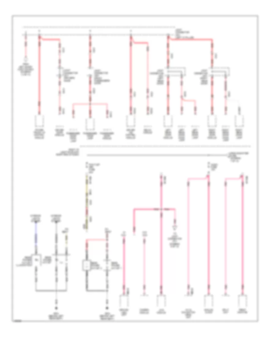 Power Distribution Wiring Diagram (8 of 13) for Hyundai Equus Signature 2014