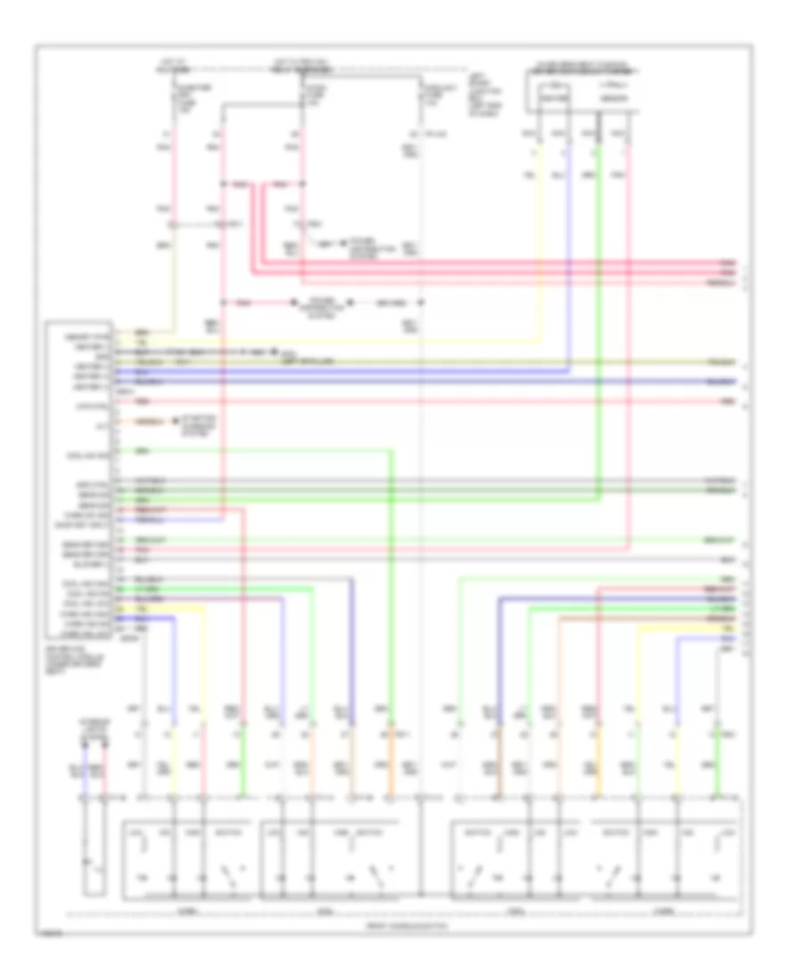 Climate Control Seats Wiring Diagram 1 of 4 for Hyundai Equus Signature 2014