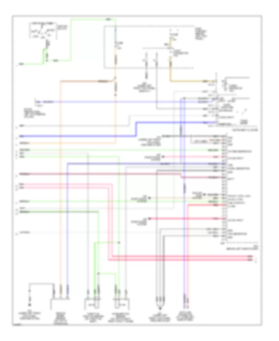 1 6L Engine Performance Wiring Diagram 3 of 4 for Hyundai Accent GLS 2005