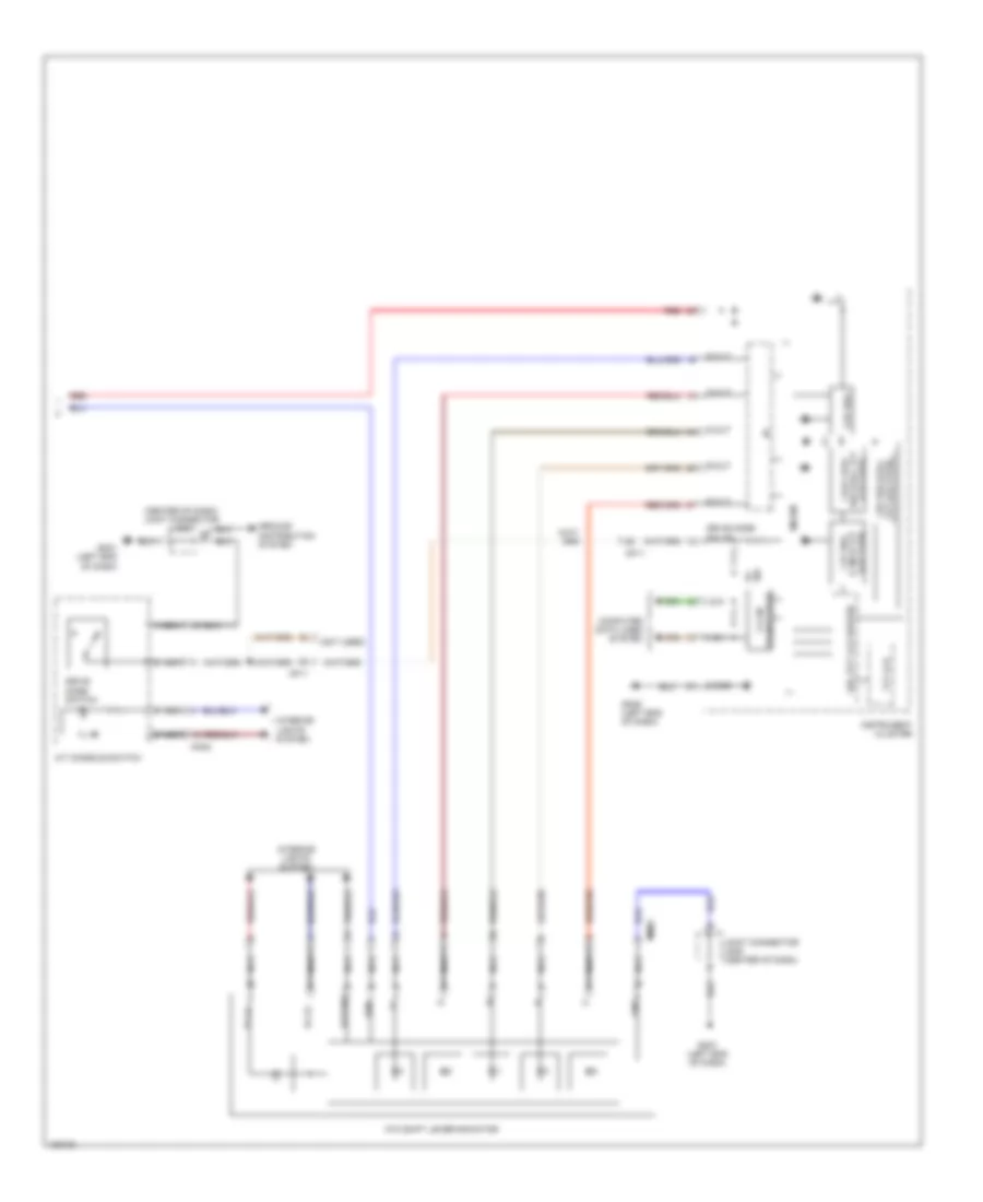 Transmission Wiring Diagram (3 of 3) for Hyundai Equus Ultimate 2014