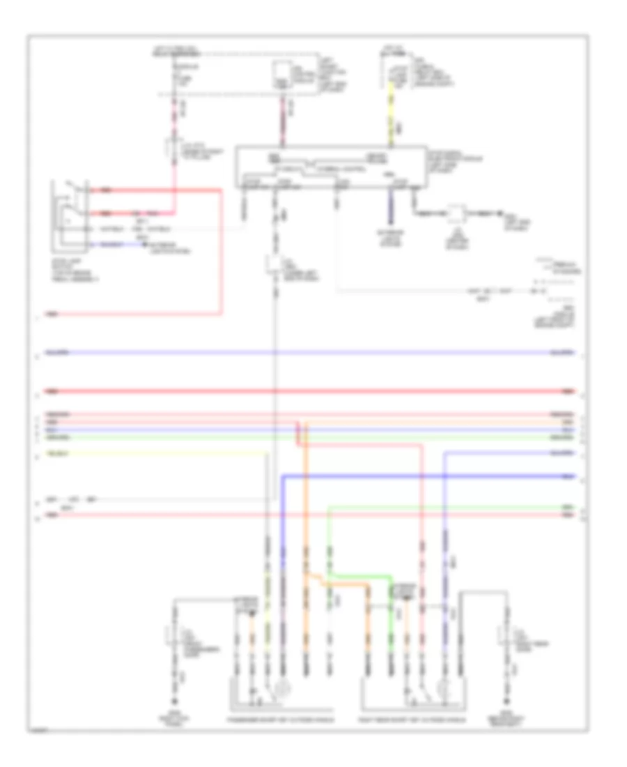Immobilizer Wiring Diagram (3 of 4) for Hyundai Equus Ultimate 2014