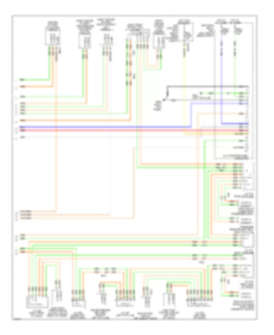 Computer Data Lines Wiring Diagram (4 of 4) for Hyundai Equus Ultimate 2014