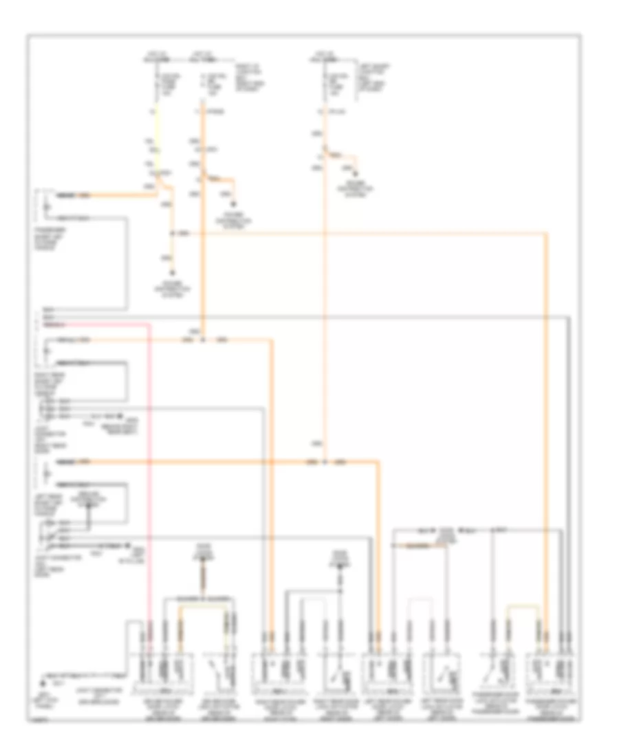 Courtesy Lamps Wiring Diagram (4 of 4) for Hyundai Equus Ultimate 2014