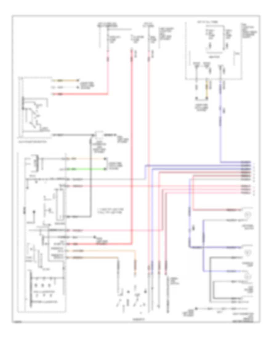 Instrument Illumination Wiring Diagram (1 of 4) for Hyundai Equus Ultimate 2014