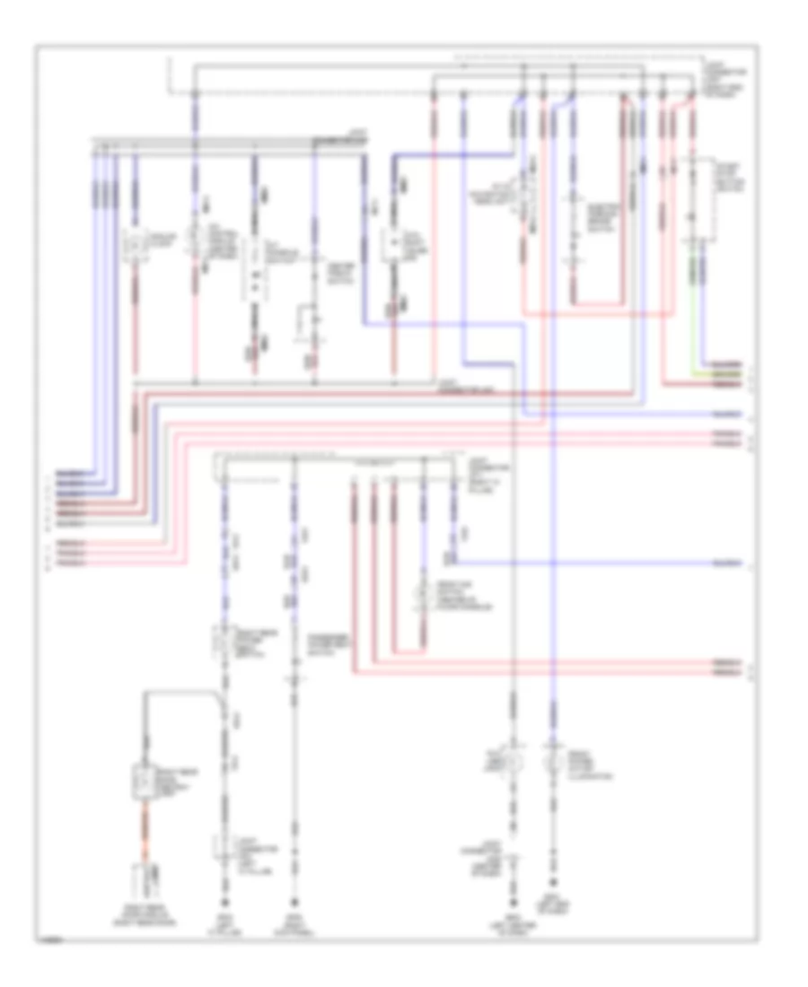 Instrument Illumination Wiring Diagram (2 of 4) for Hyundai Equus Ultimate 2014