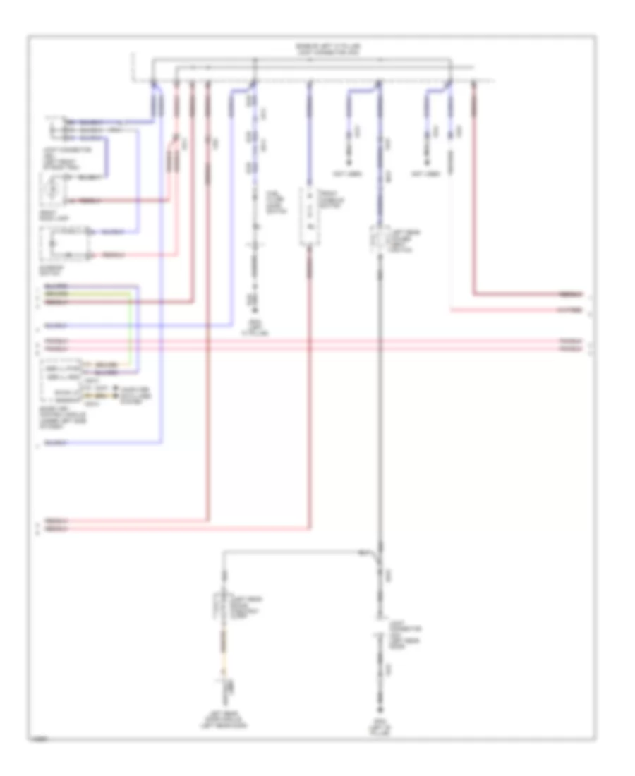 Instrument Illumination Wiring Diagram (3 of 4) for Hyundai Equus Ultimate 2014