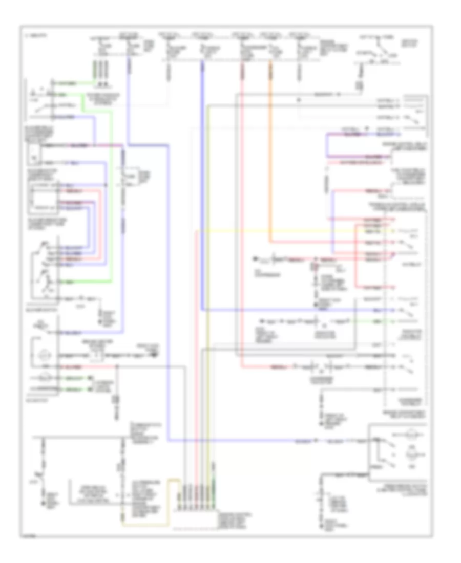 AC Wiring Diagram for Hyundai Accent GL 1998