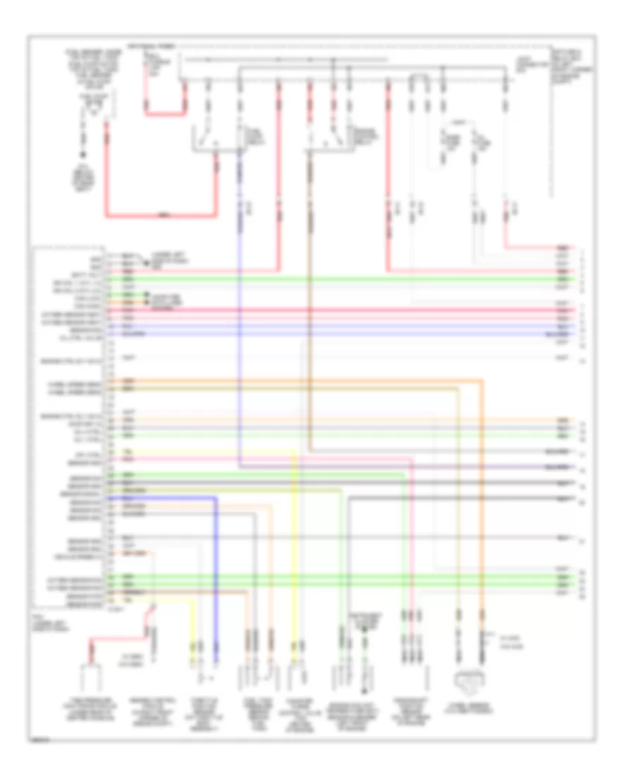 2 0L Engine Performance Wiring Diagram 1 of 4 for Hyundai Tucson Limited 2008
