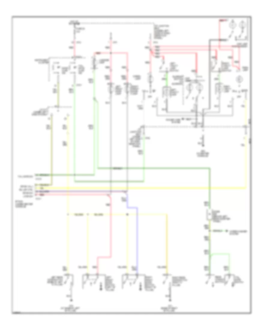 Courtesy Lamps Wiring Diagram for Hyundai Tucson Limited 2008