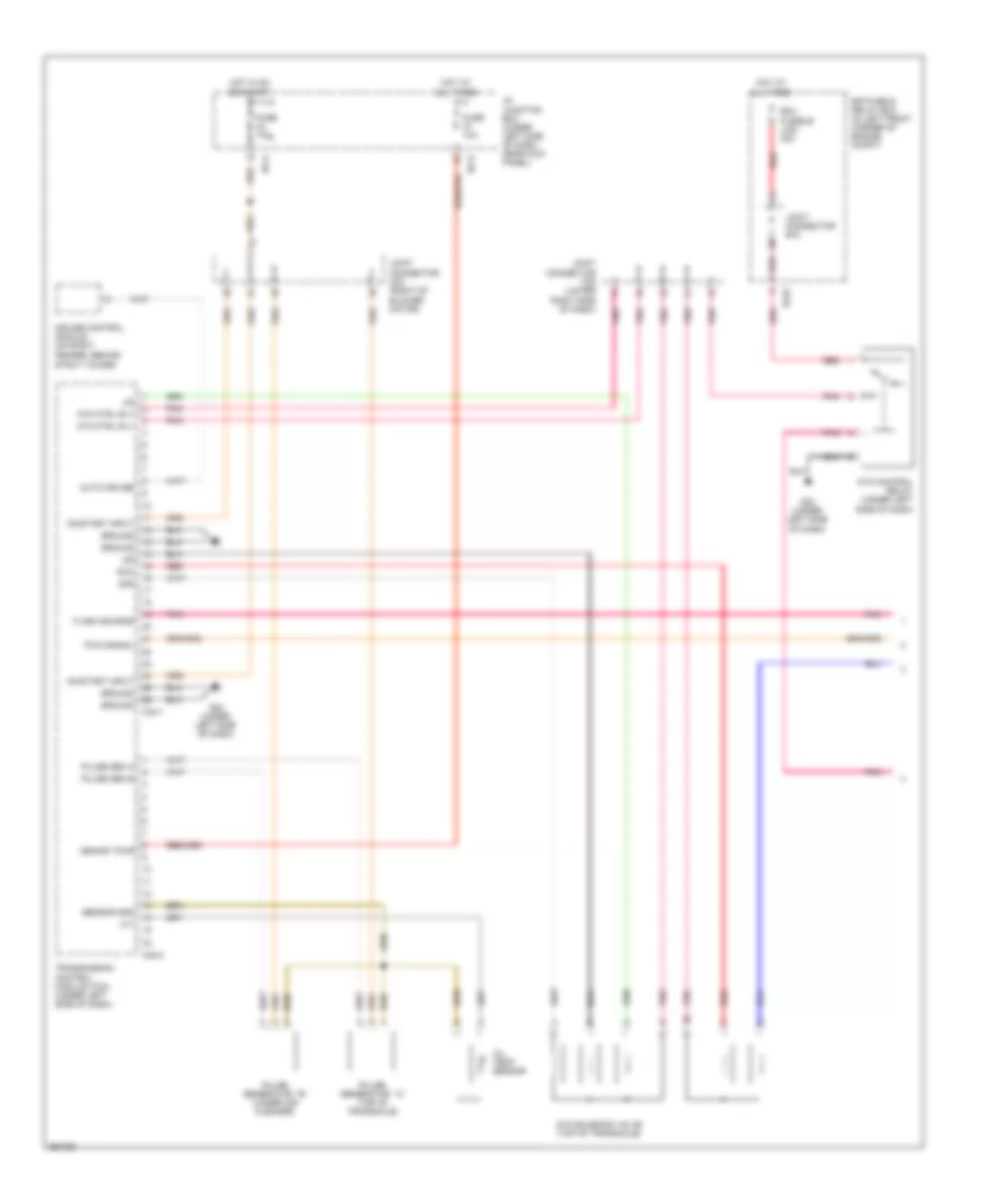 2 7L A T Wiring Diagram 1 of 2 for Hyundai Tucson Limited 2008