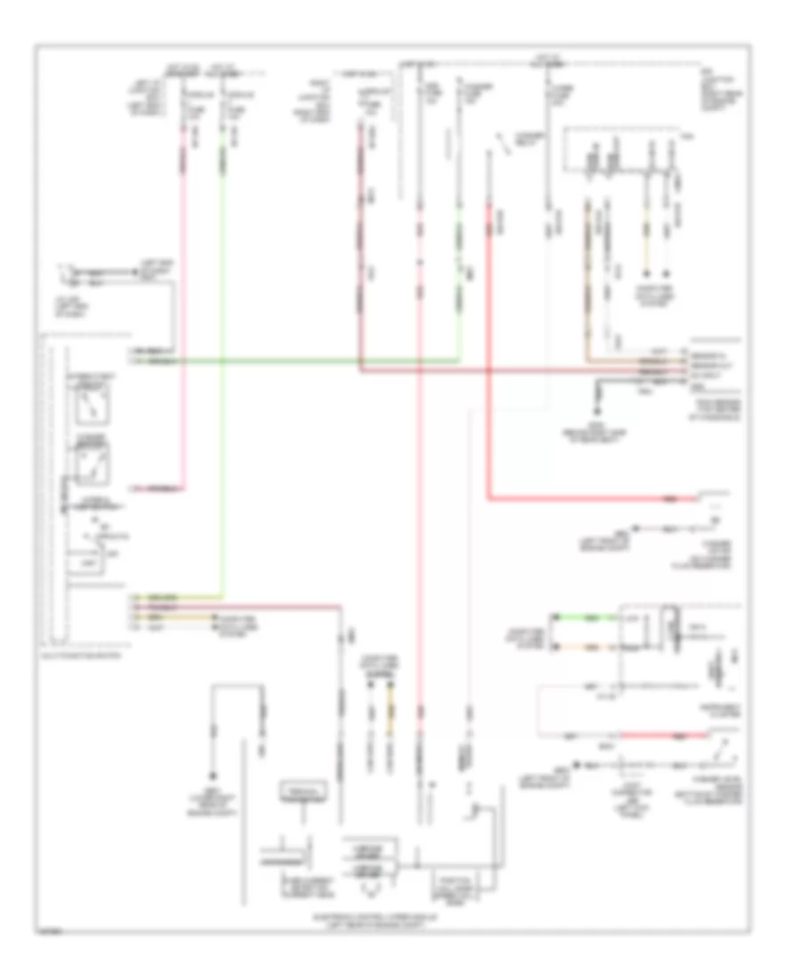 Wiper Washer Wiring Diagram for Hyundai Genesis 3 8 2014