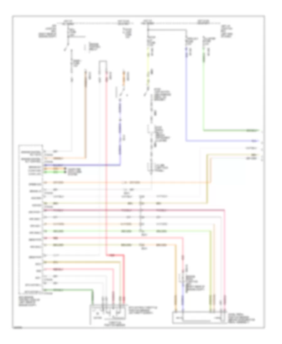5.0L, Cruise Control Wiring Diagram, without SCC (1 of 2) for Hyundai Genesis 3.8 2014