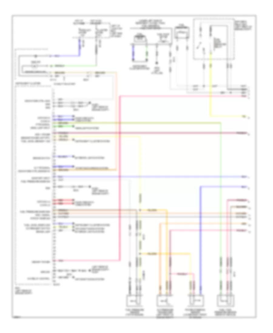 3 8L Engine Performance Wiring Diagram 1 of 6 for Hyundai Genesis 3 8 2014