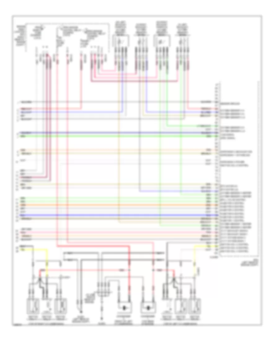 3.8L, Engine Performance Wiring Diagram (6 of 6) for Hyundai Genesis 3.8 2014