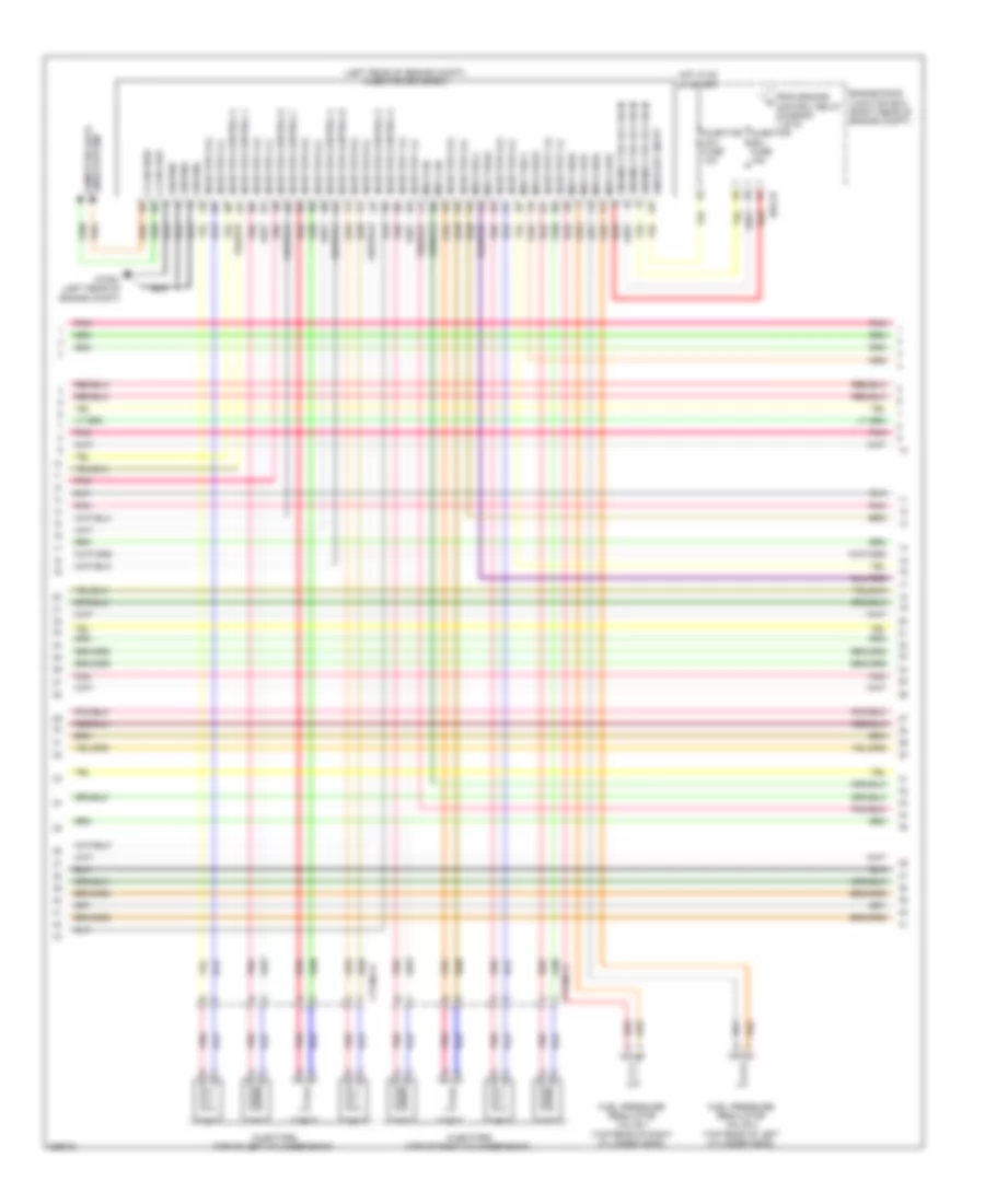 5.0L, Engine Performance Wiring Diagram (2 of 6) for Hyundai Genesis 3.8 2014