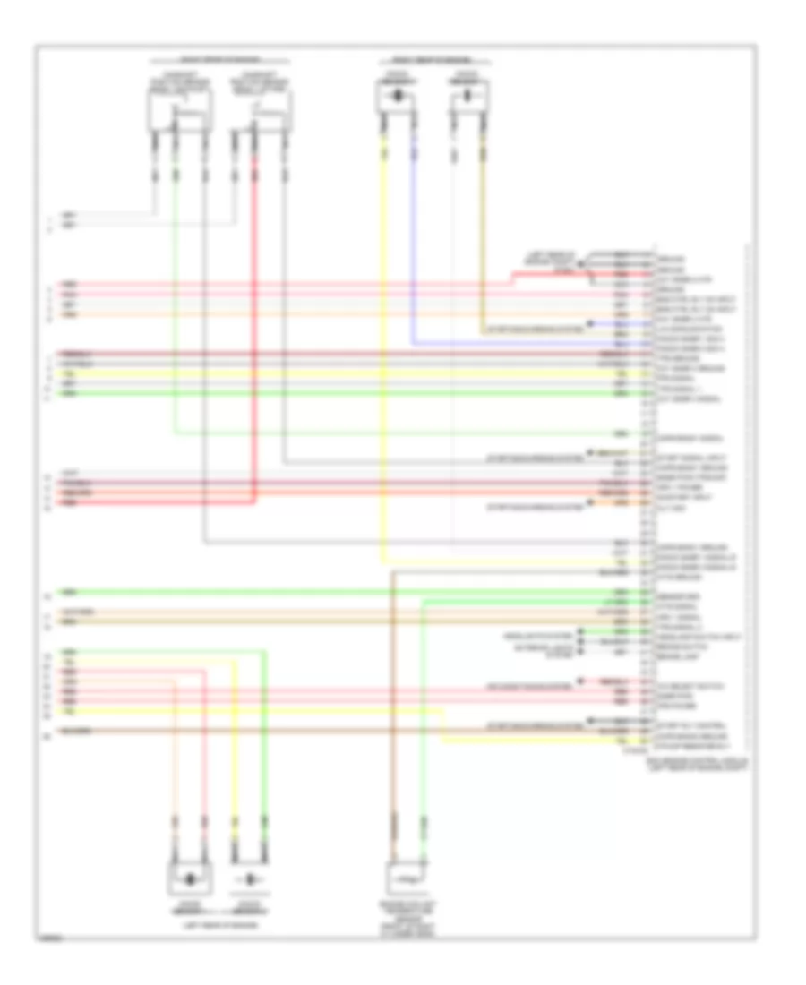 5.0L, Engine Performance Wiring Diagram (6 of 6) for Hyundai Genesis 3.8 2014