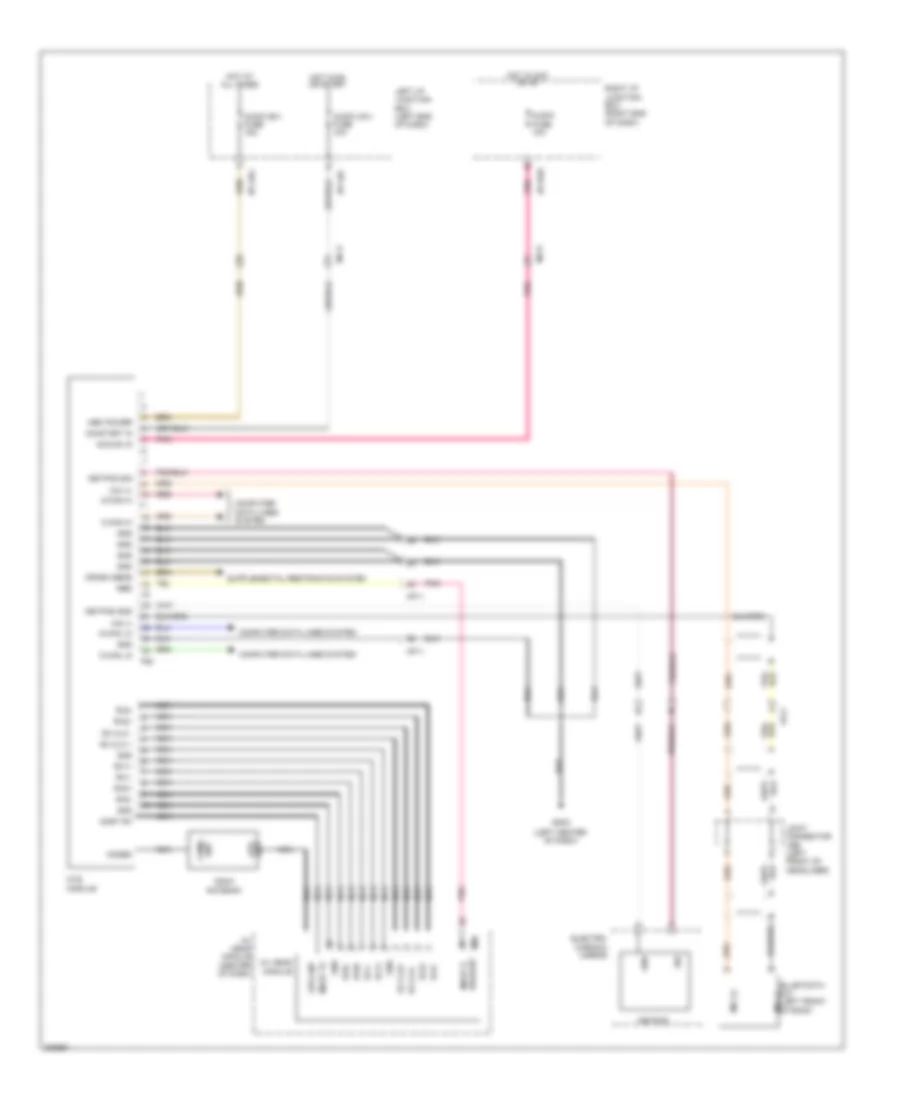 Mobile Telematic System Wiring Diagram for Hyundai Genesis 3 8 2014