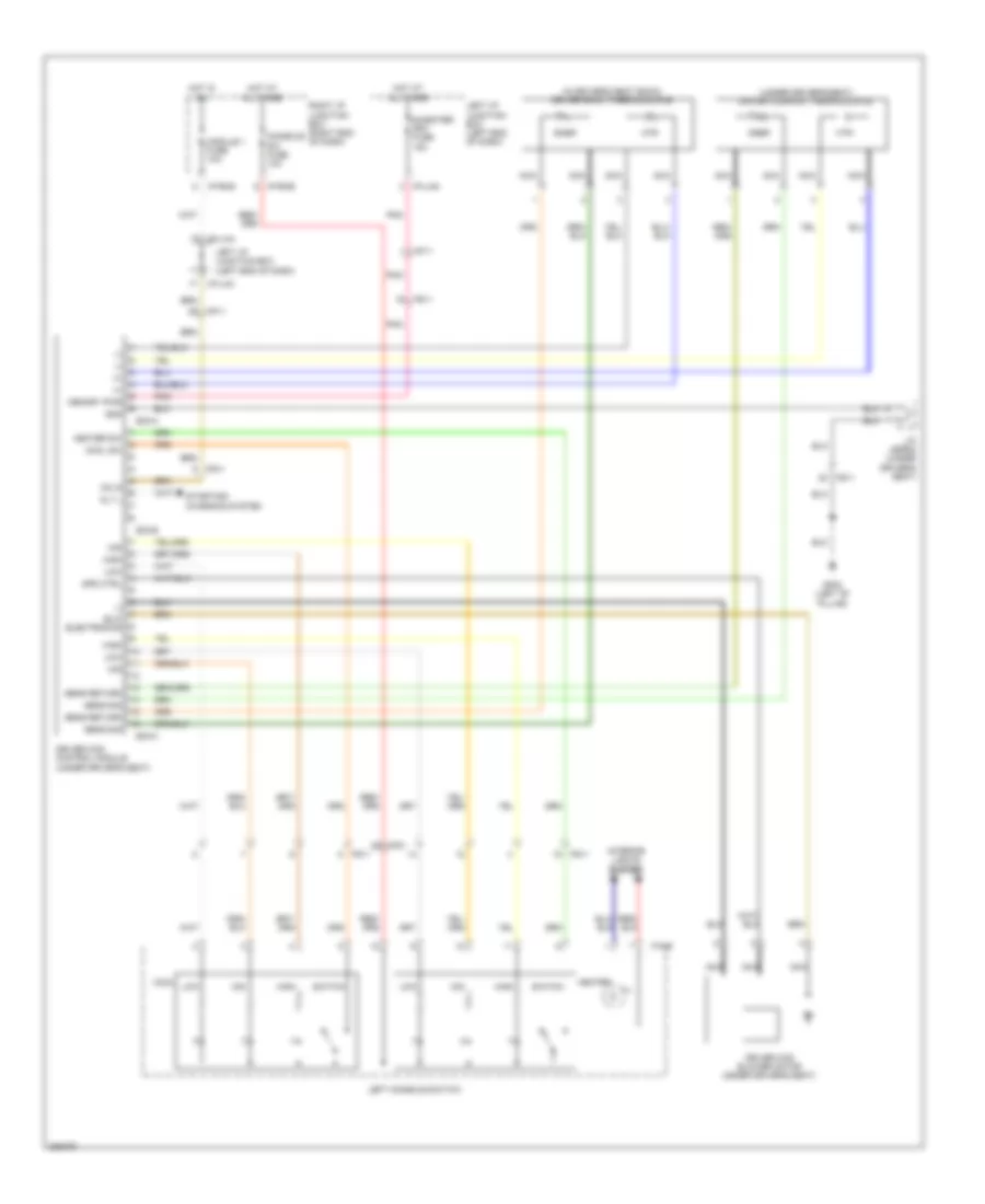 Climate Control Seats Wiring Diagram for Hyundai Genesis 3 8 2014
