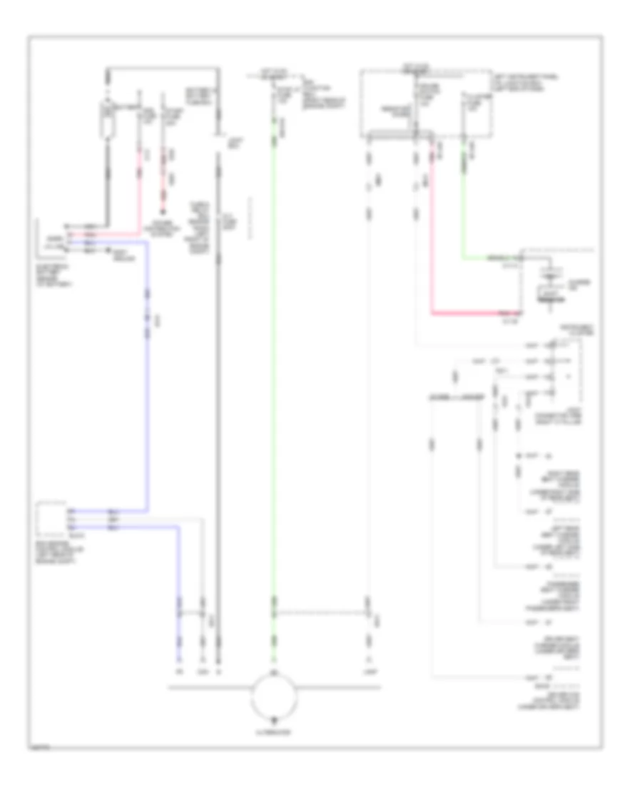3 8L Charging Wiring Diagram for Hyundai Genesis 3 8 2014