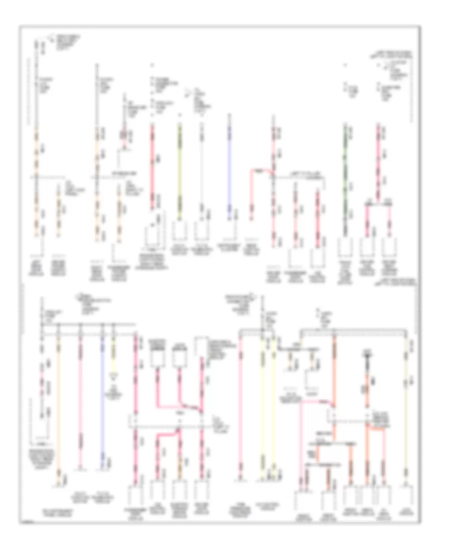 Power Distribution Wiring Diagram (3 of 7) for Hyundai Genesis 5.0 R-Spec 2014