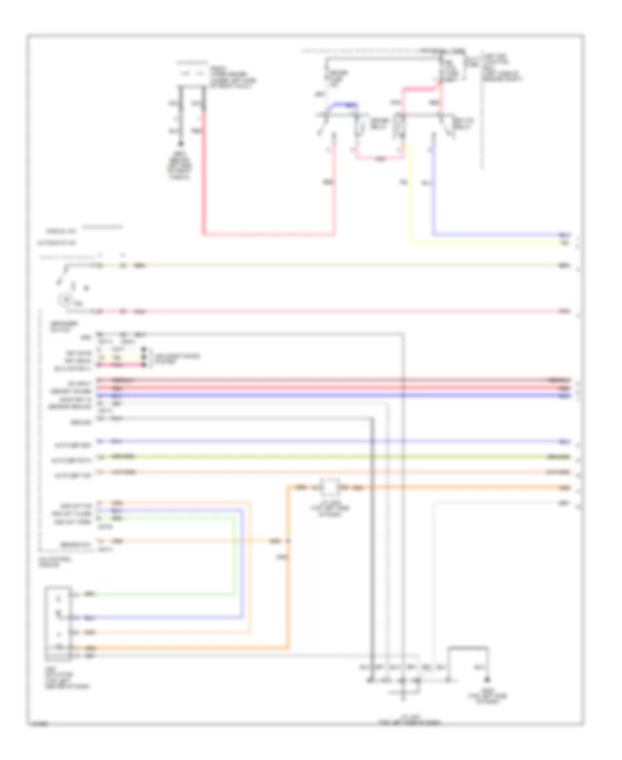 Defoggers Wiring Diagram 1 of 2 for Hyundai Genesis Coupe 2 0T 2014