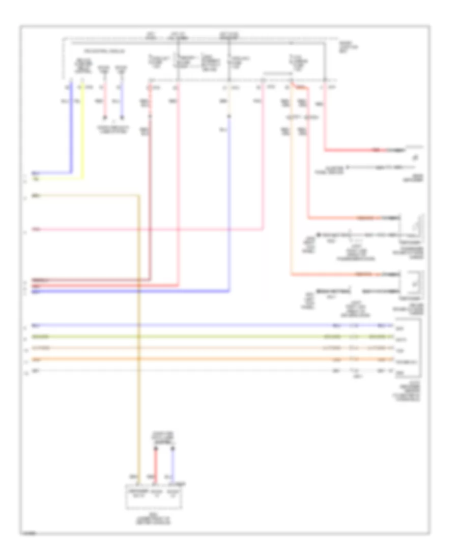 Defoggers Wiring Diagram 2 of 2 for Hyundai Genesis Coupe 2 0T 2014