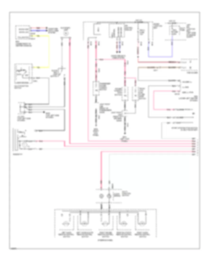 Instrument Illumination Wiring Diagram (1 of 2) for Hyundai Genesis Coupe 2.0T 2014