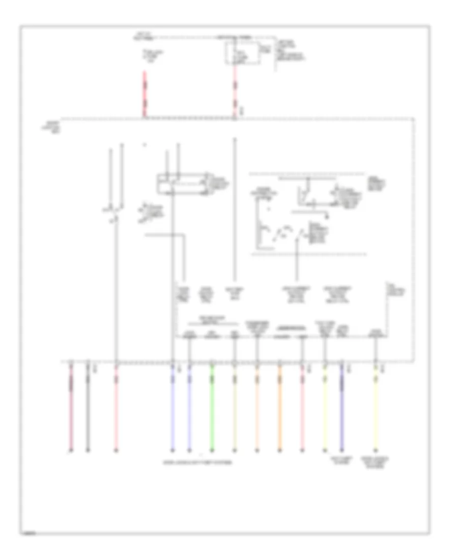 IPS Control Module Wiring Diagram 3 of 3 for Hyundai Genesis Coupe 2 0T Premium 2014