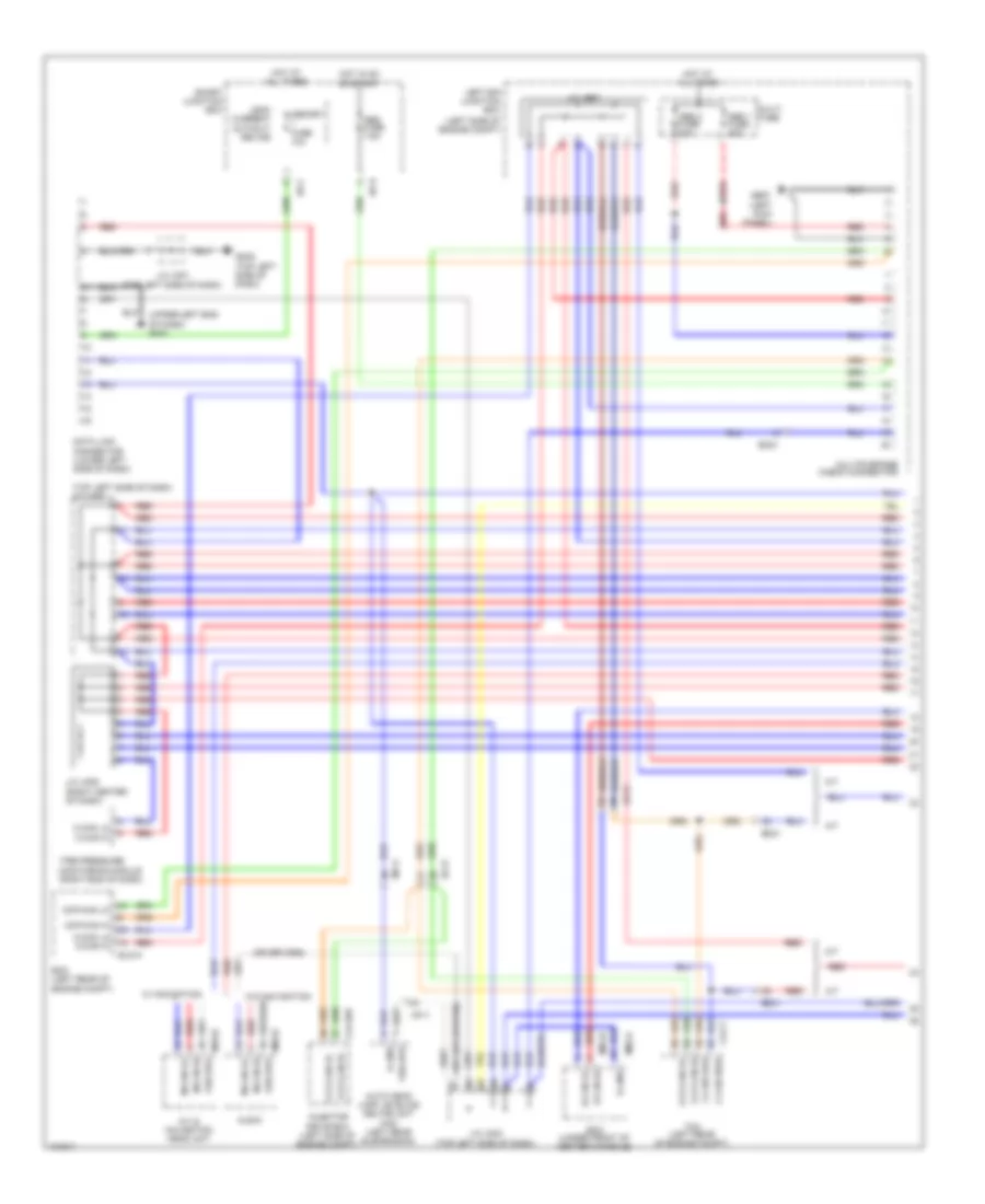 3.8L, Computer Data Lines Wiring Diagram (1 of 2) for Hyundai Genesis Coupe 2.0T Premium 2014