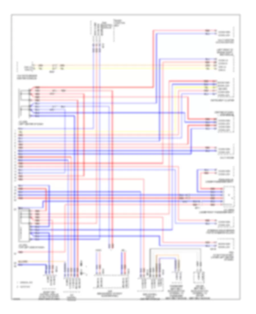 3.8L, Computer Data Lines Wiring Diagram (2 of 2) for Hyundai Genesis Coupe 2.0T Premium 2014